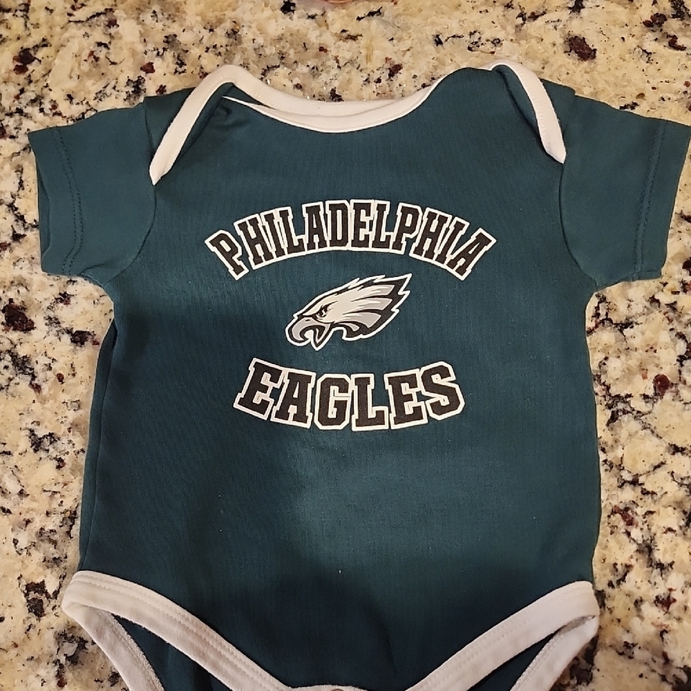 Philadelphia Eagles Kids One Piece - Green